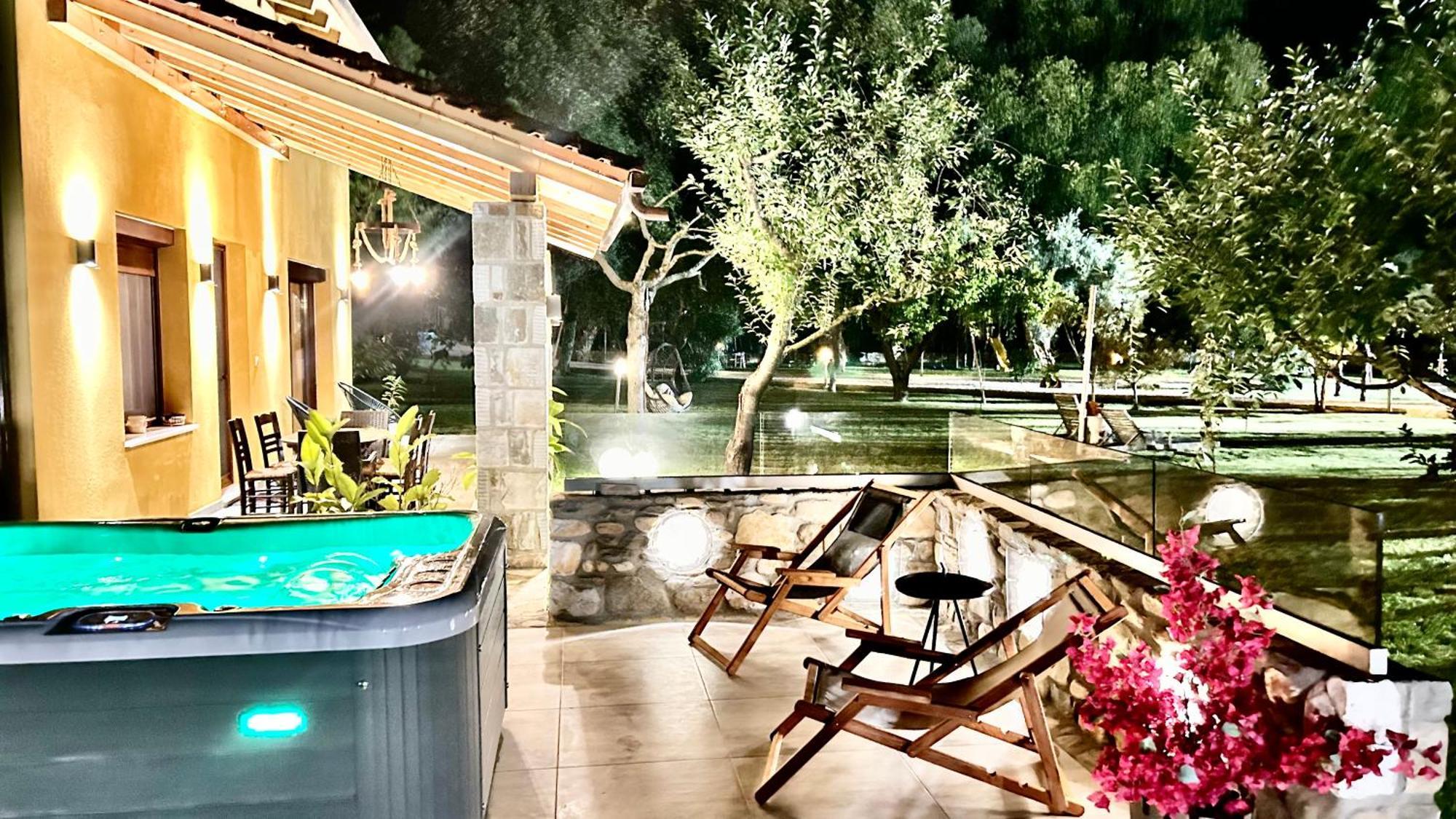 Natura Bungalows-Villa Liménas Eksteriør bilde